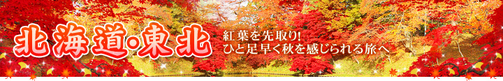 北海道・東北／紅葉を先取り！ひと足早く秋を感じられる旅へ